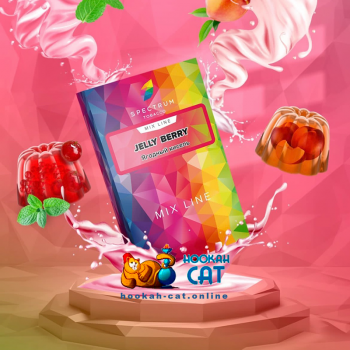 Заказать кальянный табак Spectrum Mix Jelly Berry (Спектрум Микс Ягодный Кисель) 25г онлайн с доставкой всей России